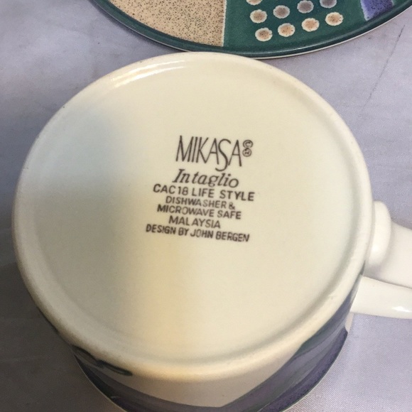 MIKASA INTAGLIO LIFE STYLE 5 PIECE SETTING DINNER FOR 1 - Picture 6 of 9